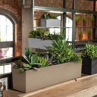 Вазон Lechuza Balconera Stone 80 пісочно-бежевий 15661