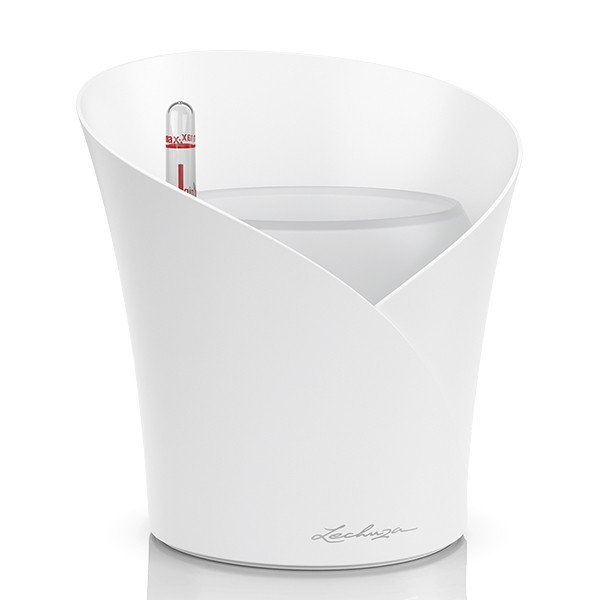 Вазон Lechuza Orchidea 20 білий матовий 13960