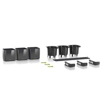 Фото Комплект Lechuza Green Wall Home Kit Glossy 48х6х14 см червоний 13525
