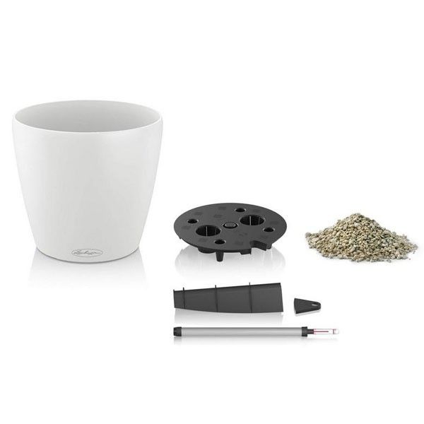 Вазон Lechuza CLASSICO Color 18 Білий 13261