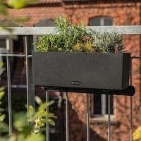 Фото Вазон Lechuza Balconera Stone 50 графітово-чорний 15652