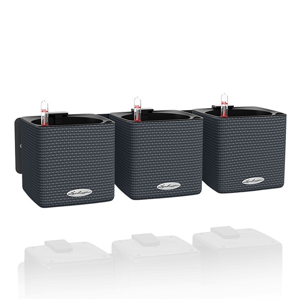 Комплект Lechuza Green Wall Home Kit Color 48х6х14 см сірий 13399