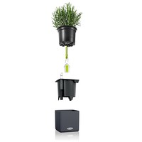 Комплект Lechuza Green Wall Home Kit Color 48х6х14 см сірий 13399
