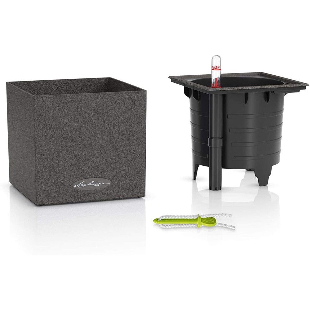 Вазон Lechuza CANTO Stone 14 кварцовий білий 13477