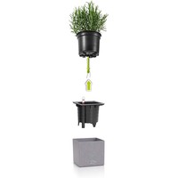 Вазон Lechuza CANTO Stone 14 кварцовий білий 13477