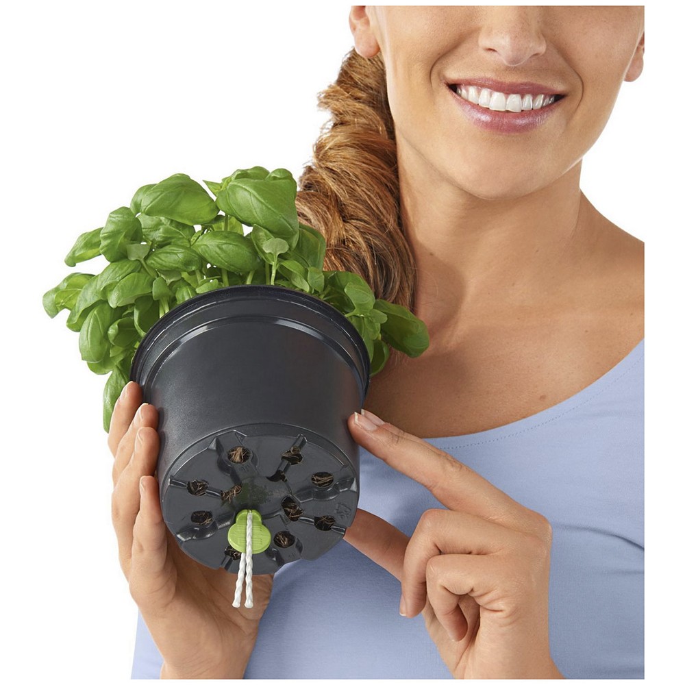 Розумний вазон Lechuza Cube Color 16 1,75 л пісочно-коричневий 13488