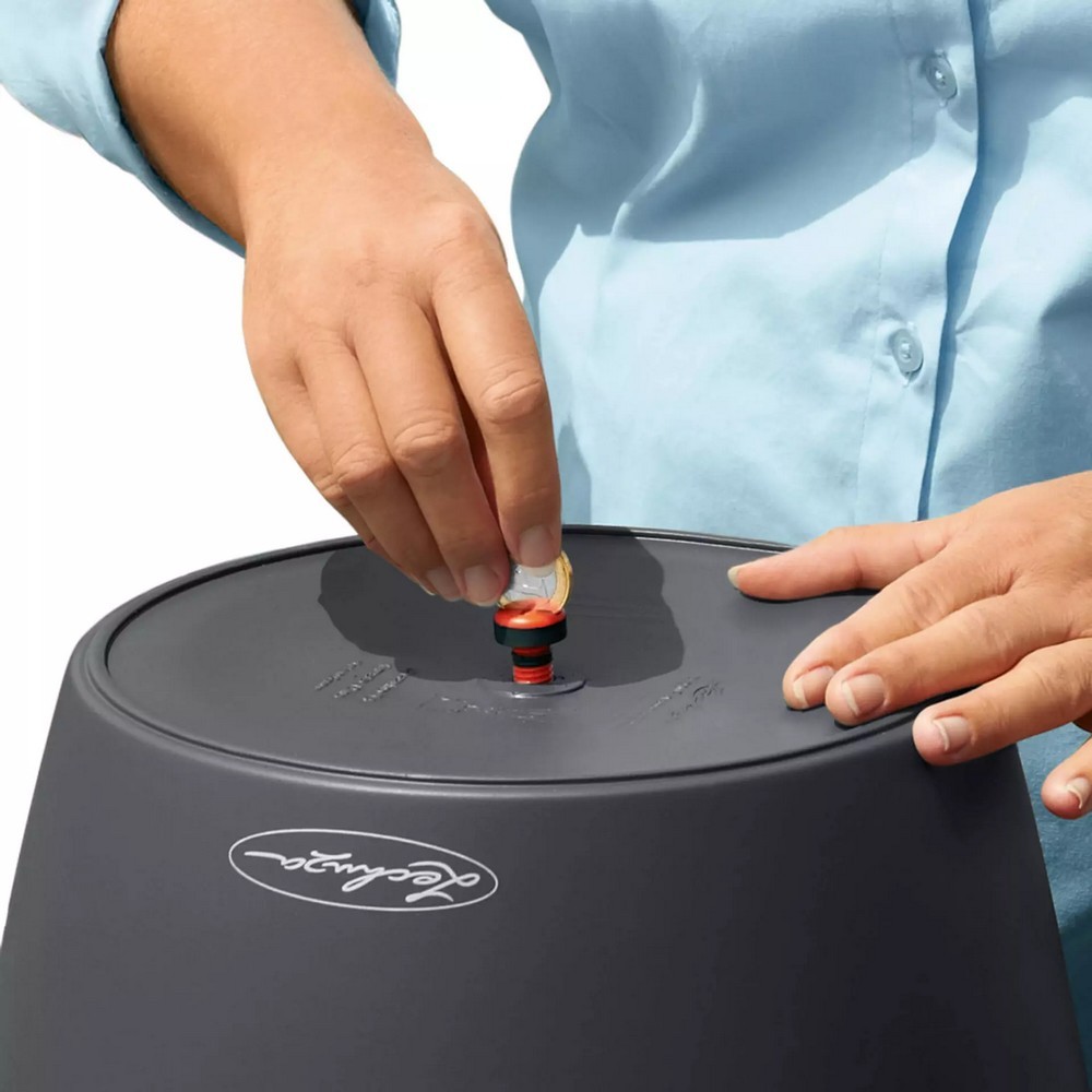 Вазон Lechuza CLASSICO Color 18 пісочно-коричневий 13264