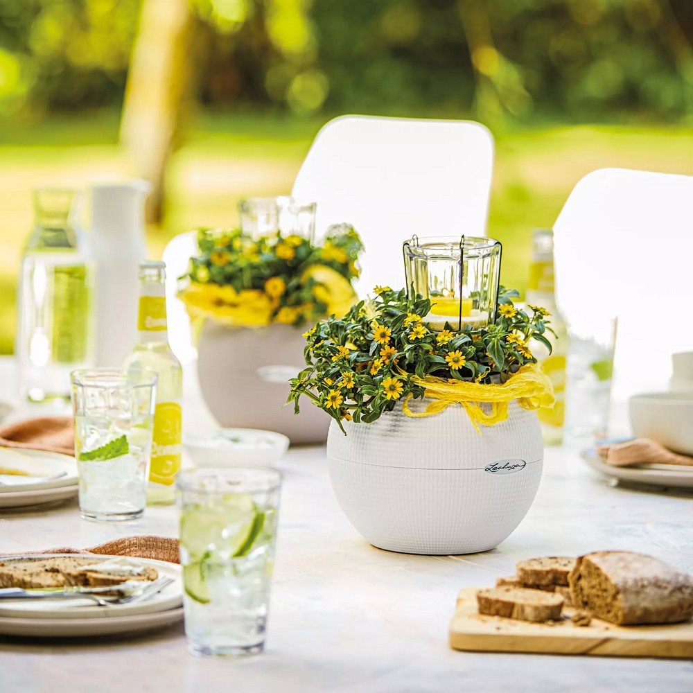 Розумний вазон Lechuza Puro Color 20 1,2 л помаранчевий 13374