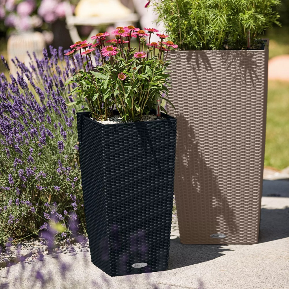 Вазон Lechuza CILINDRO Color 32 пісочно-коричневий 13956