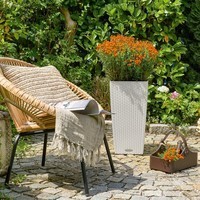 Розумний вазон Lechuza Cubico Cottage 40 31 л світло-сірий 15267