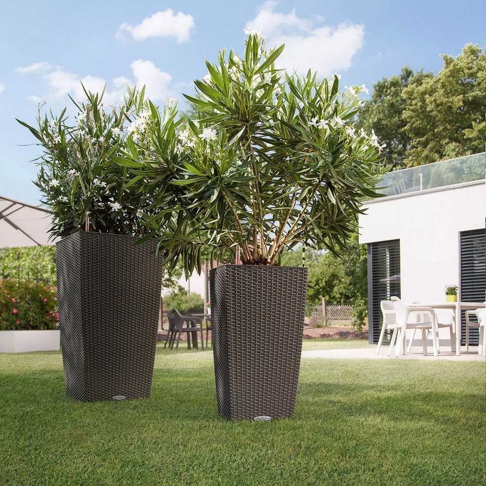 Розумний вазон Lechuza Cubico Cottage 40 31 л світло-сірий 15267