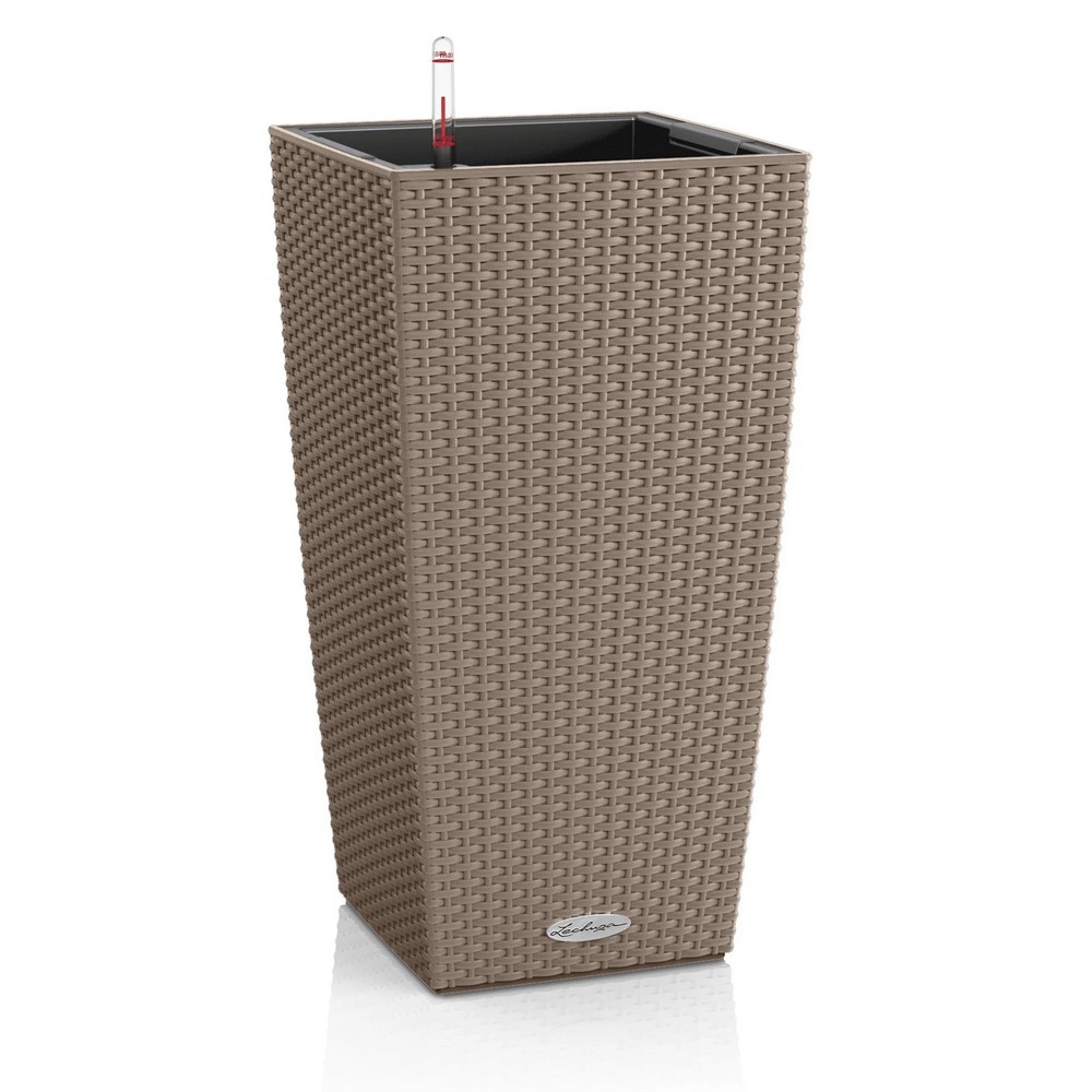 Розумний вазон Lechuza Cubico Cottage 40 31 л пісочно-коричневий 15288