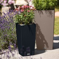 Розумний вазон Lechuza Cubico Cottage 40 31 л пісочно-коричневий 15288