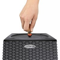 Розумний вазон Lechuza Cubico Cottage 40 31 л пісочно-коричневий 15288