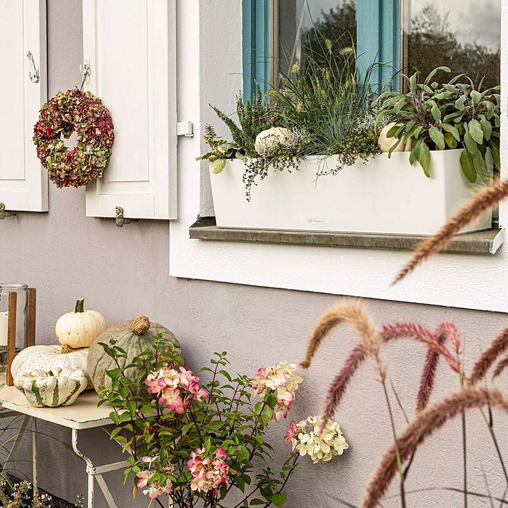 Розумний вазон Lechuza Balconera Color 80 12 л світло-сірий 15707