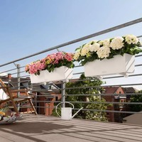 Розумний вазон Lechuza Balconera Color 80 12 л світло-сірий 15707