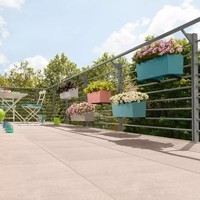 Розумний вазон Lechuza Balconera Color 80 12 л світло-сірий 15707