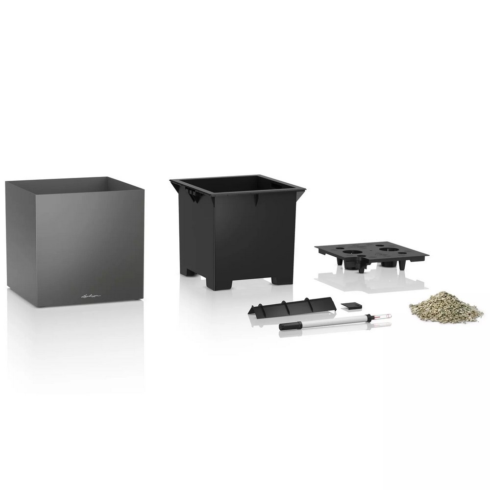 Розумний вазон Lechuza Canto Premium 40 low 29 л білий блискучий 13750