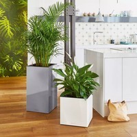 Розумний вазон Lechuza Canto Premium 40 low 29 л білий блискучий 13750