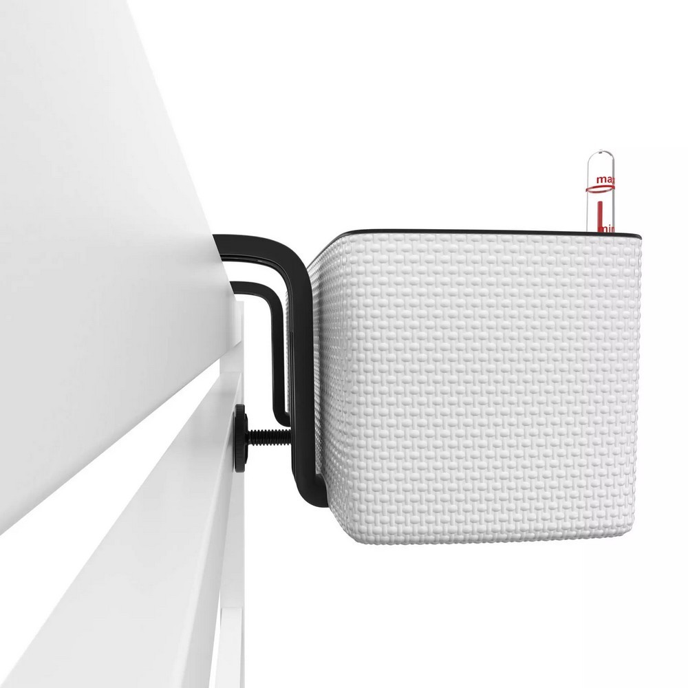 Розумний вазон Lechuza Cube Color Triple 40 пісочно-коричневий 13686