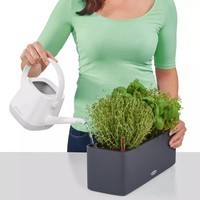 Розумний вазон Lechuza Cube Color Triple 40 пісочно-коричневий 13686