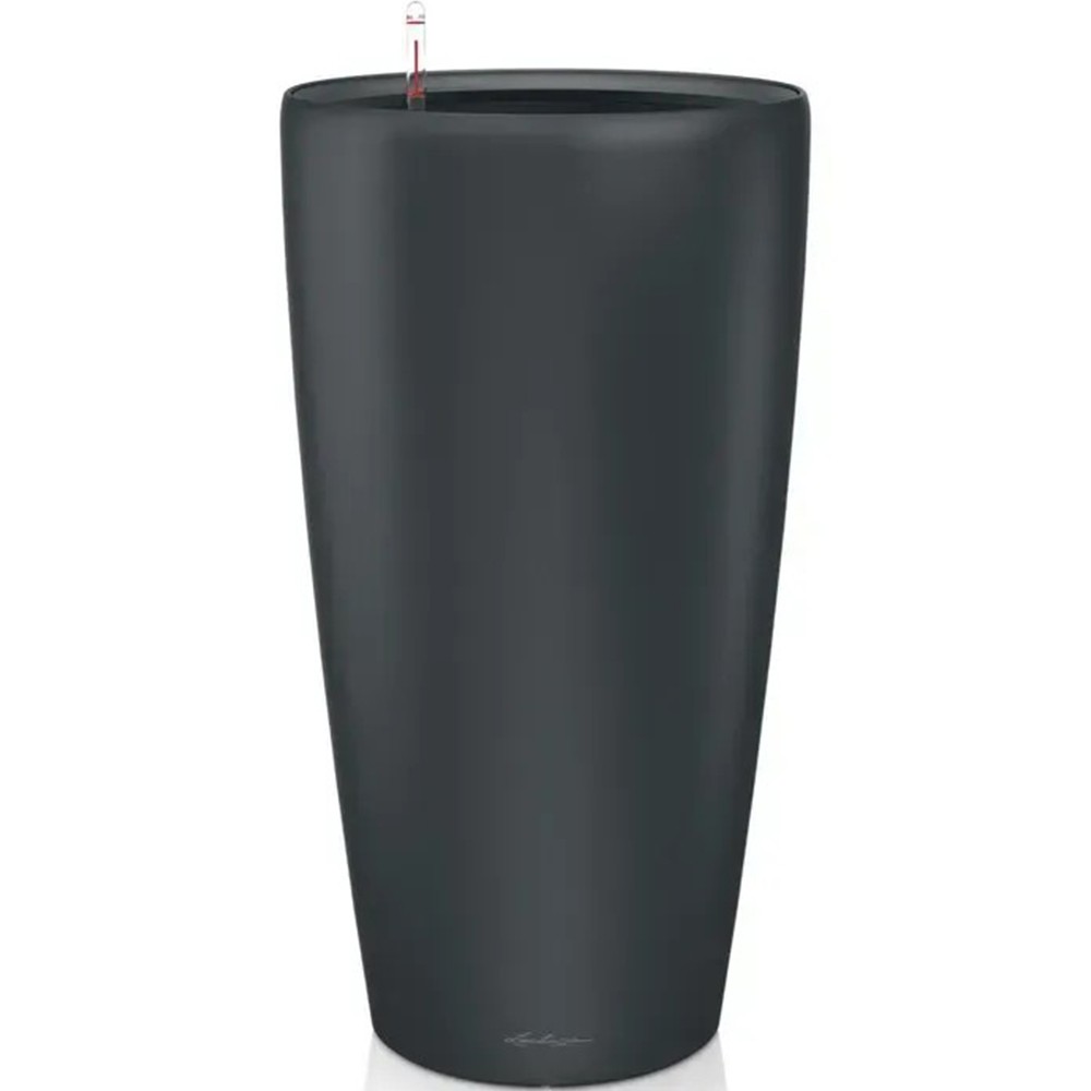Вазон Lechuza Rondo 40 матовий антрацитовий 15742